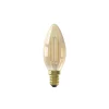 Calex Lichtbronnen<Led-Kaarslamp E14 2W Goud