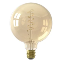 Calex Lichtbronnen<Led Lamp 125 Mm Flex Goud E27 4W Dimbaar