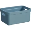 Sunware Opbergboxen & Lades<Opbergbox Sigma Blauw 25X18X12 Cm